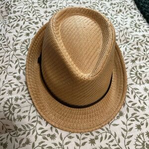 Straw Fedora Hat